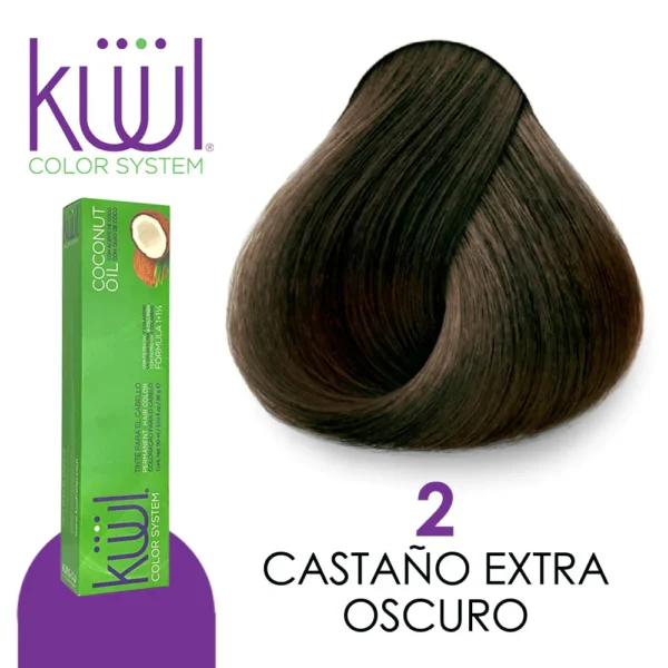 Tinte 2 Castaño Extra Oscuro