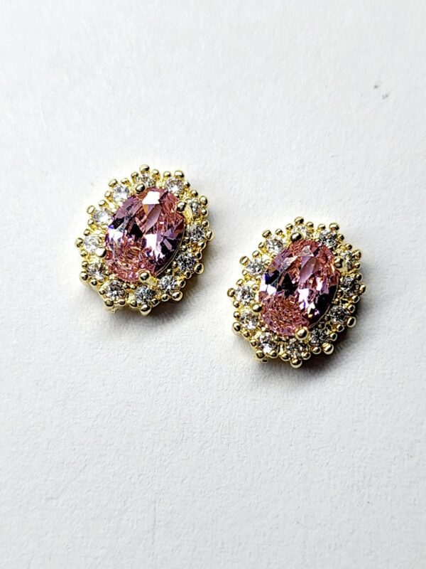 Dije Oval Rosa