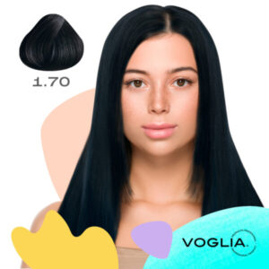 Tinte para cabello 1.70 Negro Azul