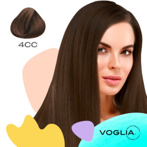 Tinte para cabello 4CC Castaño Medio