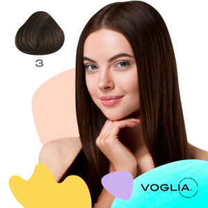 Tinte para cabello 3 Castaño Oscuro