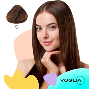 Tinte para cabello 5 Castaño Claro
