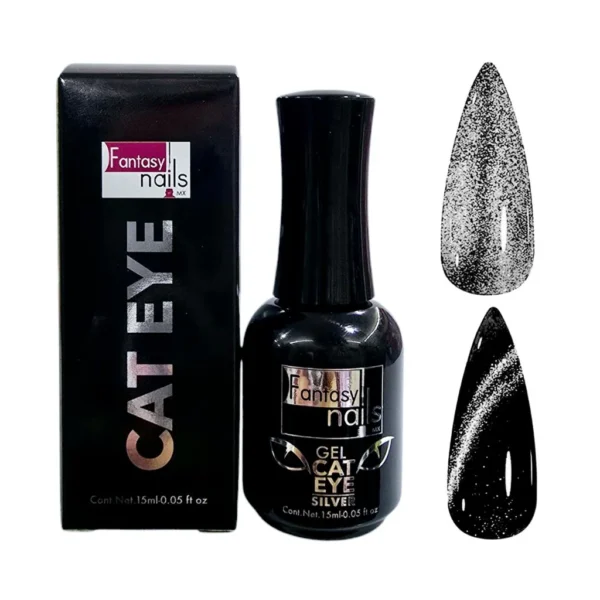 Gel Cat Eye Silver 15 ml Fantasy Nails
