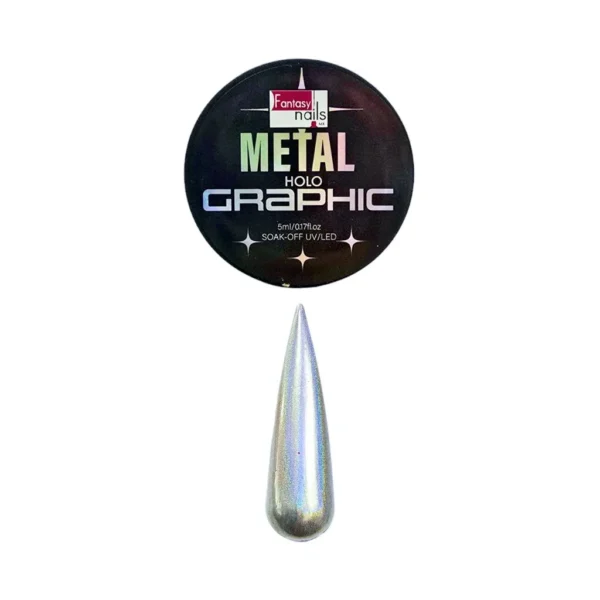 Gel Metal Holografic 5 ml Fantasy Nails