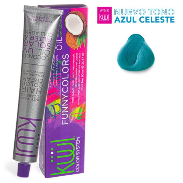 Funny Colors Azul Celeste