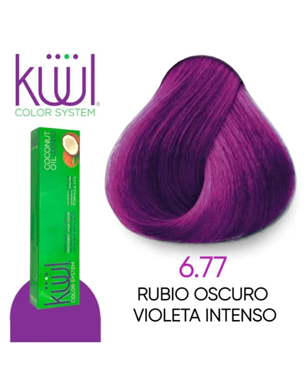 Tinte 6.77 Rubio Oscuro Violeta Intenso