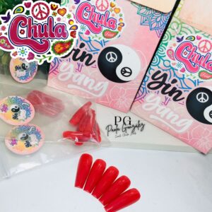 Tips Yin Yang Mix 100pz