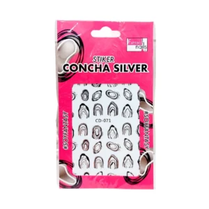 Sticker Concha Silver
