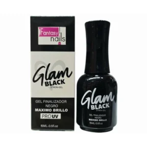 Top Glam Black Fantasy Nails
