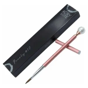 Pincel Pearly #10 Acry Love 100% Kolinsky Para Uñas
